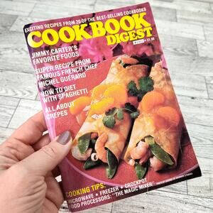Cookbook Digest Magazine 1977 Booklet President‎ Jimmy Carter Recipes